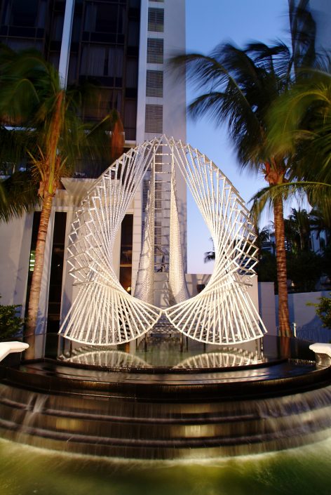 Entrance sculpture