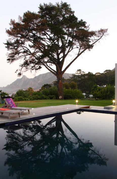 Outlook from pool