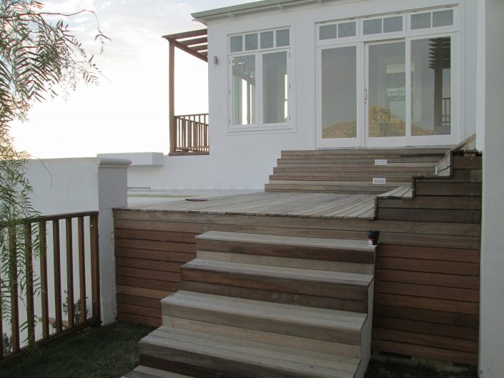 View towards dining room from terrace