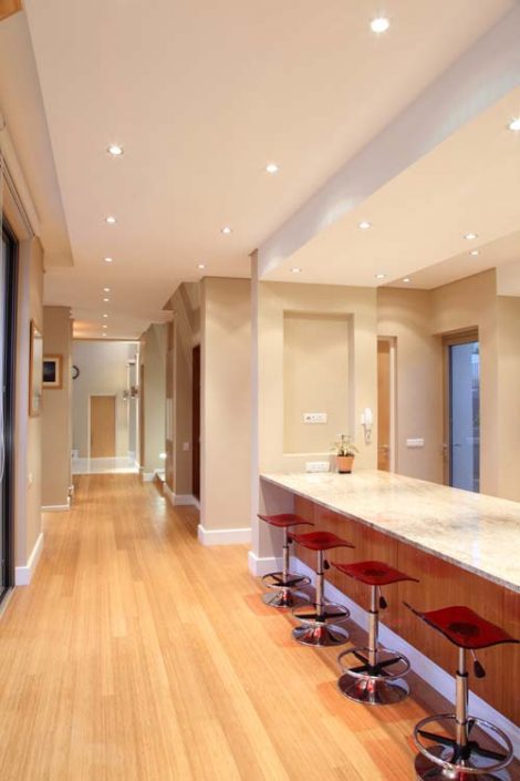 Downstairs view
